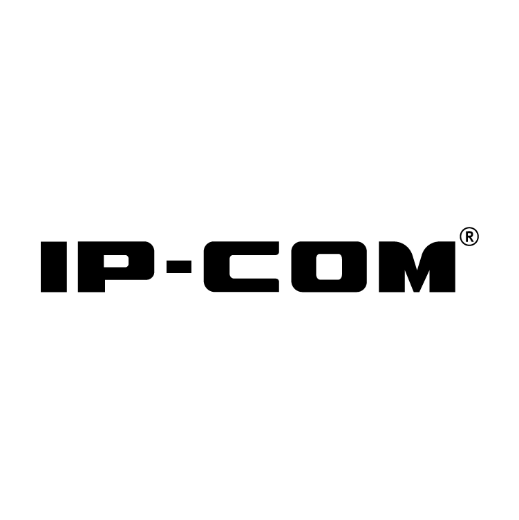 IP-COM logo black